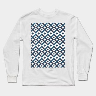 Azure Maze Long Sleeve T-Shirt